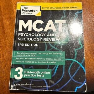 MCAT Psychology and sociology review (3rd edition)